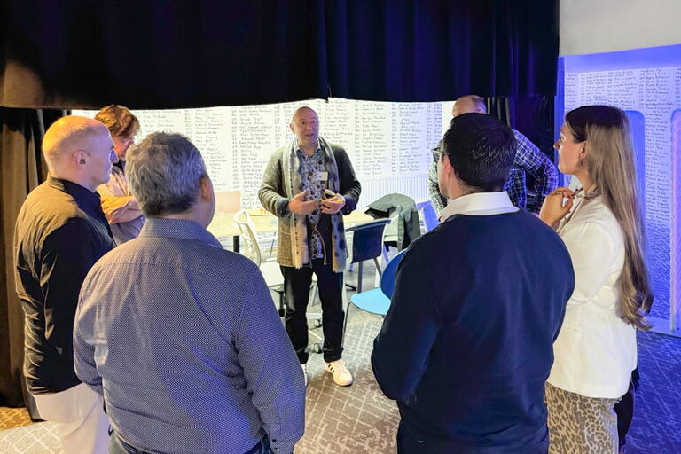 BDS Mitglieder beim Kennenlernabend mit dem neuen Vorstand