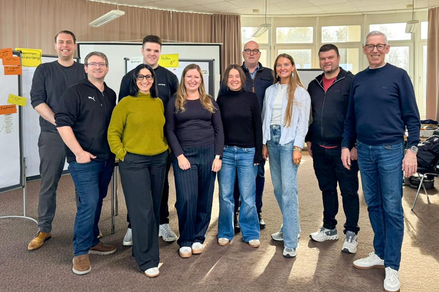 Das BDS Vorstandsteam beim gemeinsamen Zukunftsworkshop