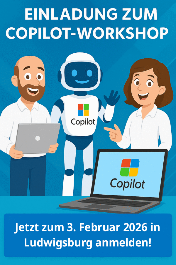 Workshop Microsoft Copilot in Ludwigsburg